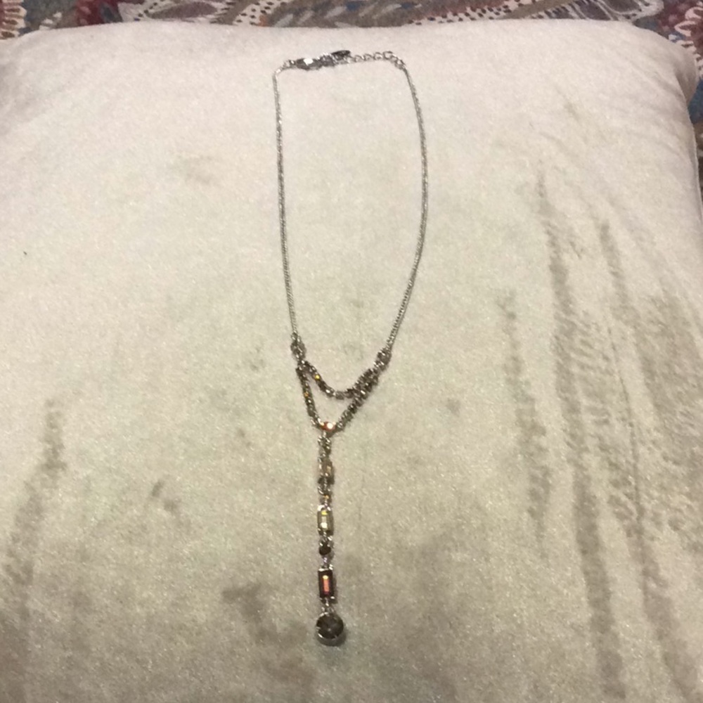 Yellow Crystal Necklace